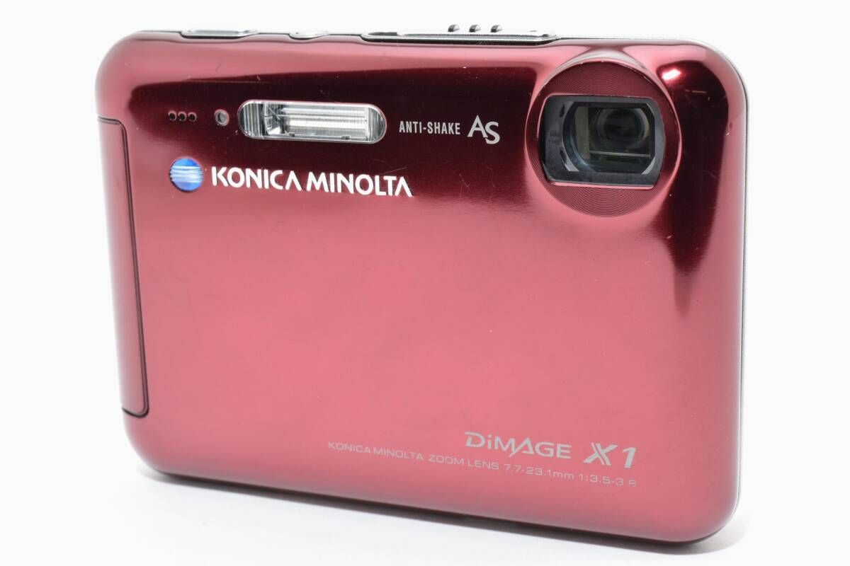 ☆良品☆コニカミノルタ KONICA MINOLTA DiMAGE X1 ワインレッド