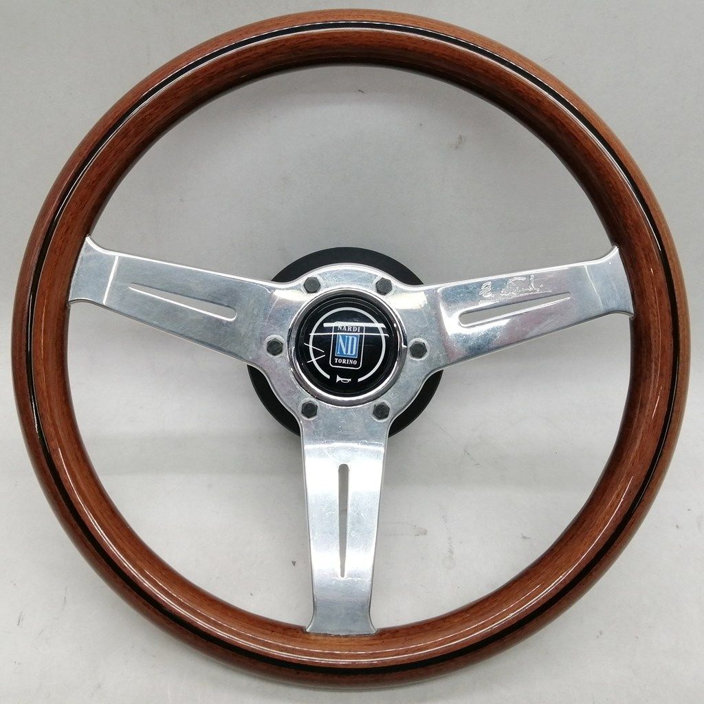 NARDI ステアリングホイール ウッド3本スポーク - メルカリ