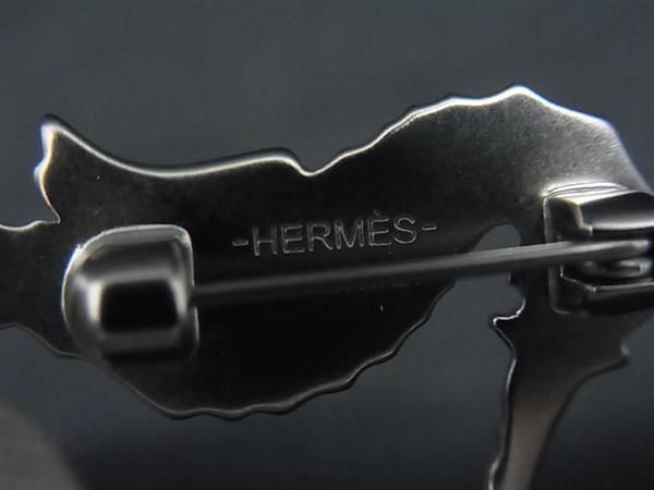 □新品□未使用□ HERMES エルメス タツノオトシゴ ピンバッジ
