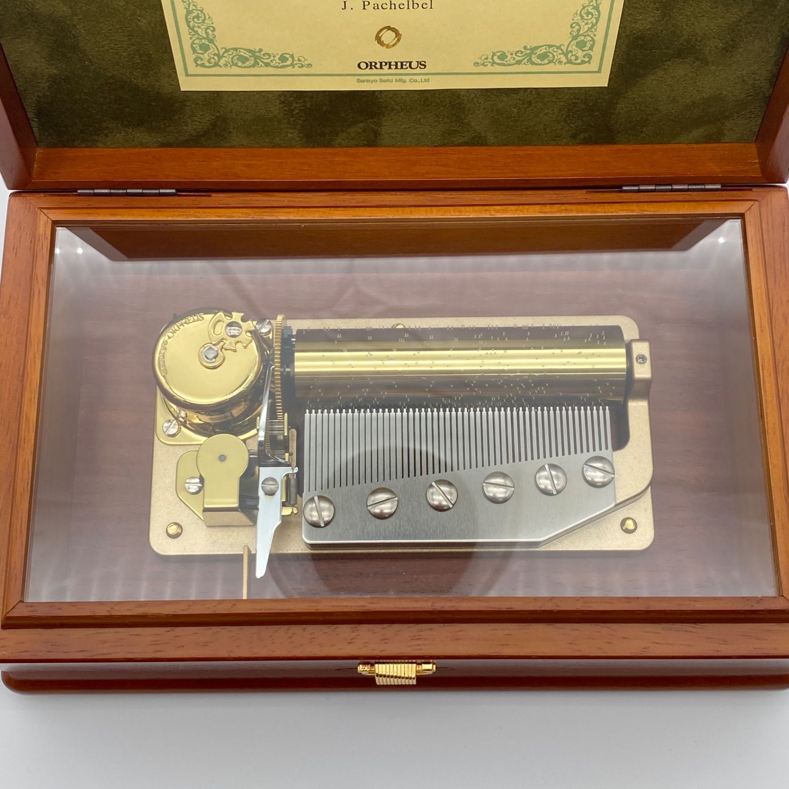 サンキョー製50弁オルゴール My Memory ムーブメント単体 サンキョー製