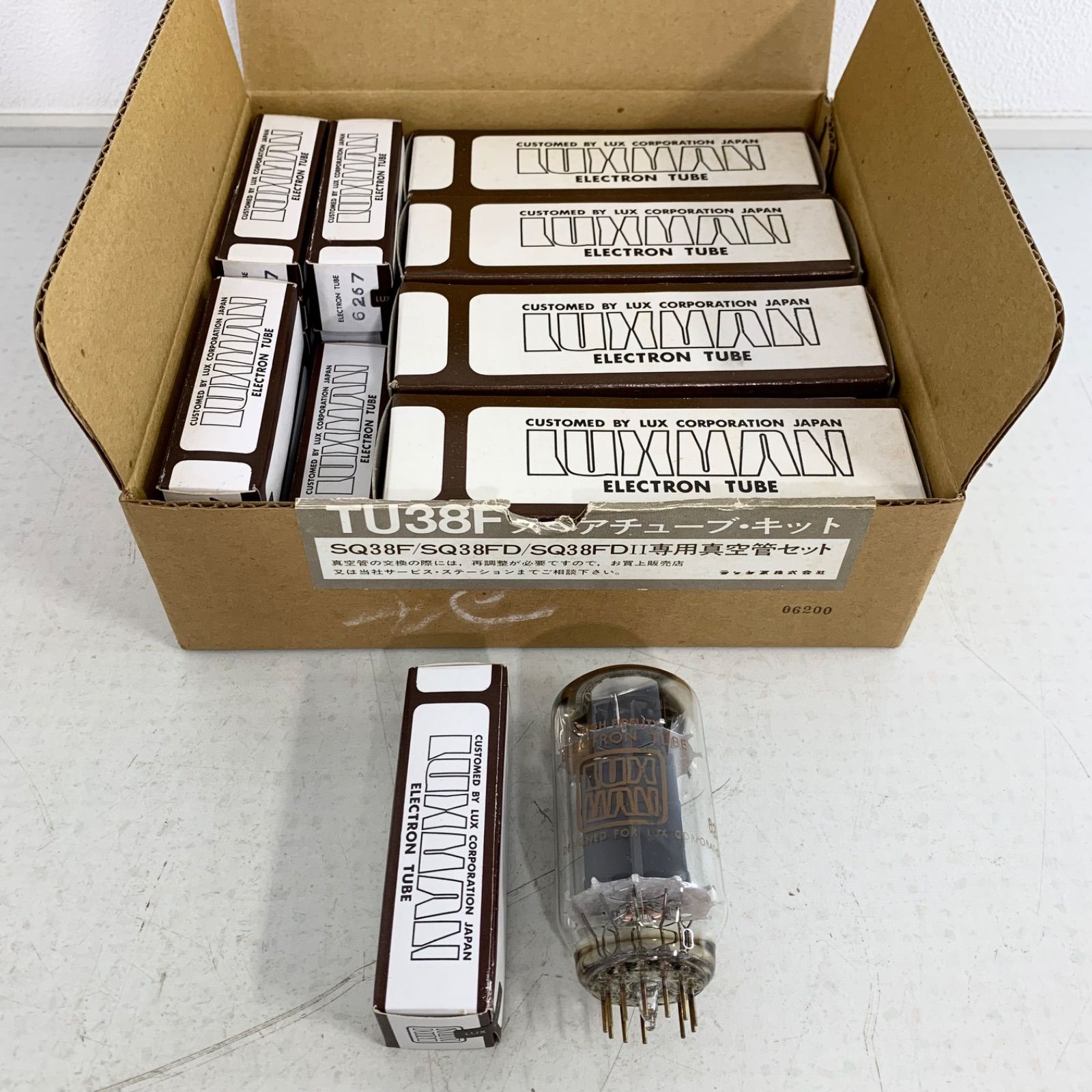 新品】LUXMAN TU38F ラックスマン SQ38F SQ38FD SQ38FDII 用 真空管