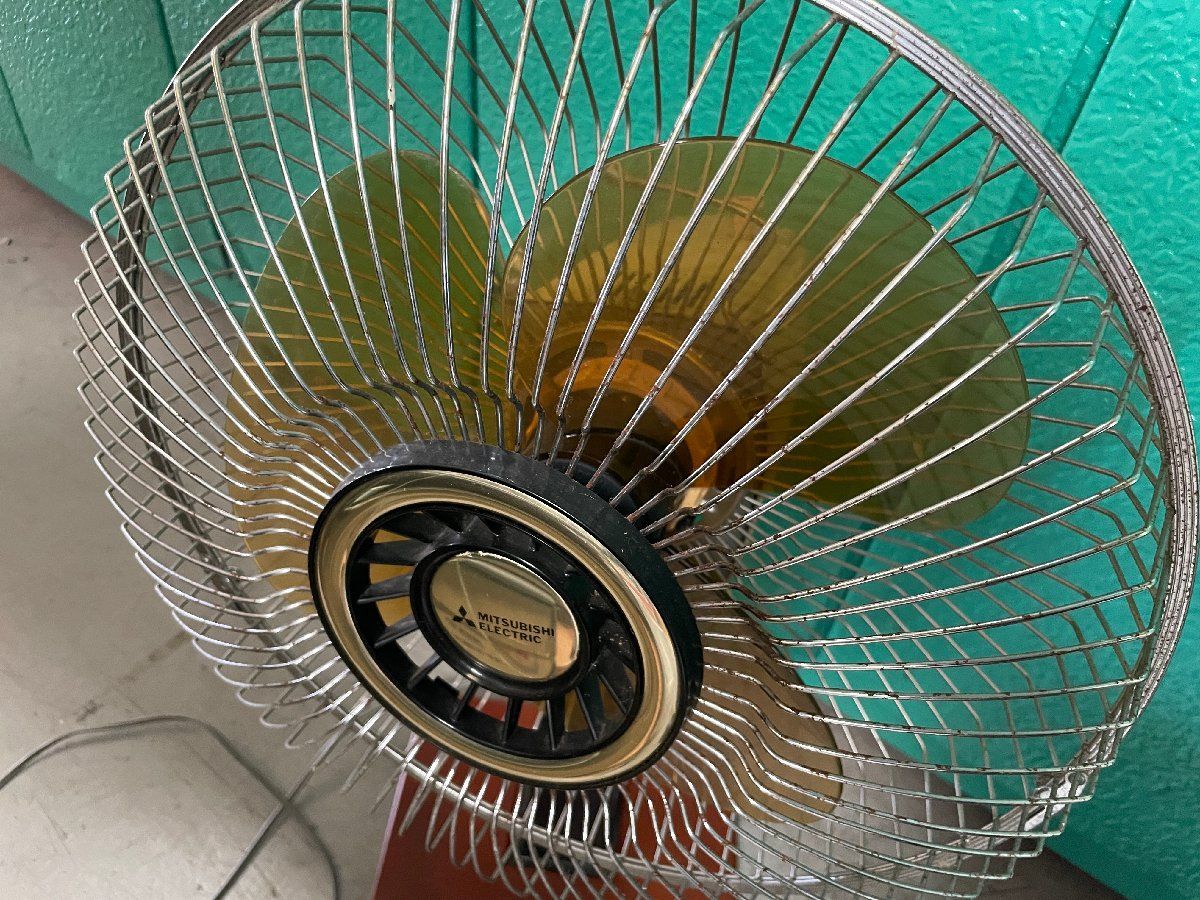 明和電機式小型扇風機❄️初期モデル シリアルNo.74 明和電機式小型扇風機