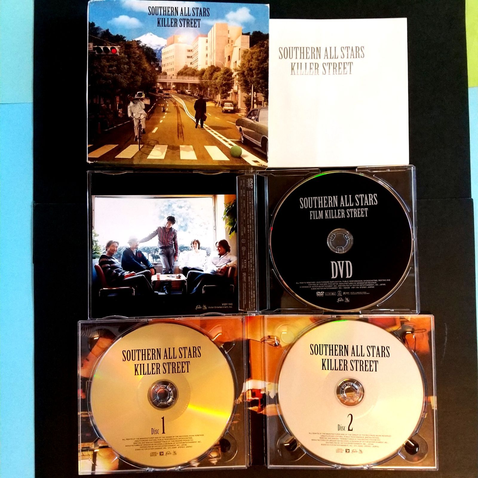 🎧️初回限定盤🎧️ サザンオールスターズ👥KILLER STREET👥2CD+1DVD