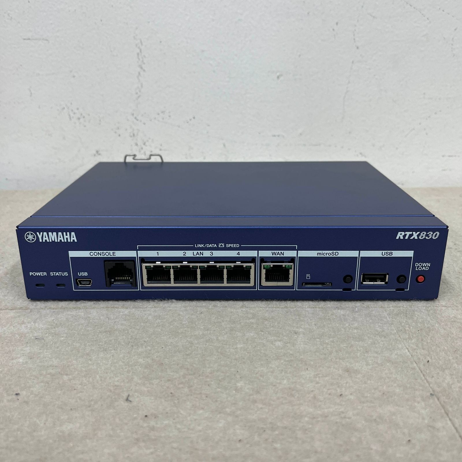 初期化最新FW適用・保証書外箱付属】YAMAHA RTX830 ギガアクセスVPN