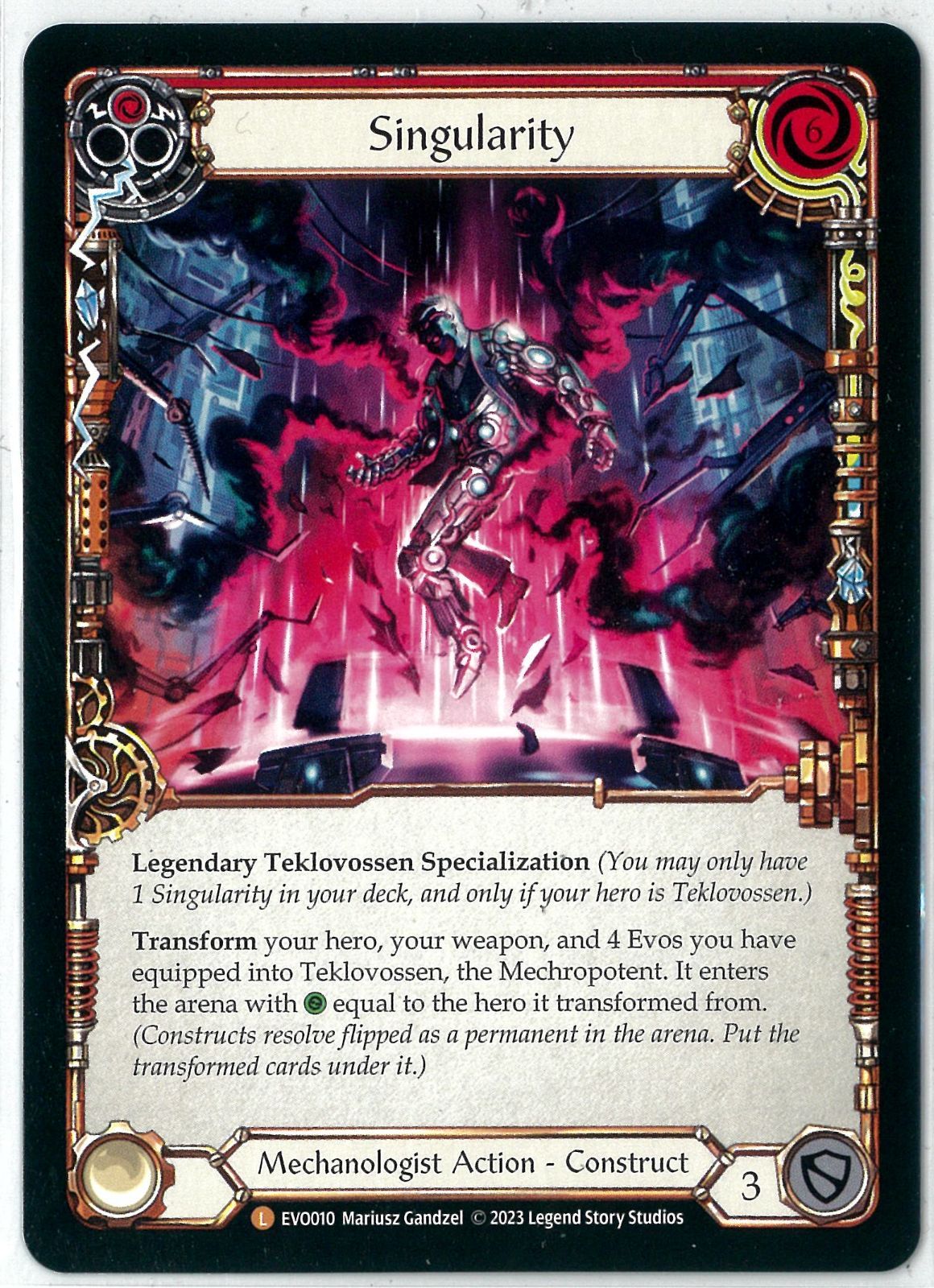 Flesh and Blood/FaB/英語版/Singularity // Teklovossen, the