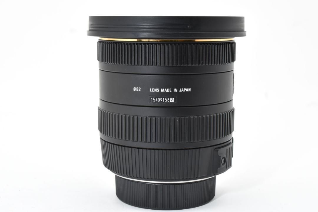 ☆美品☆シグマ 10-20mm f3.5 EX HSM ニコン元箱付き#1390 - メルカリ