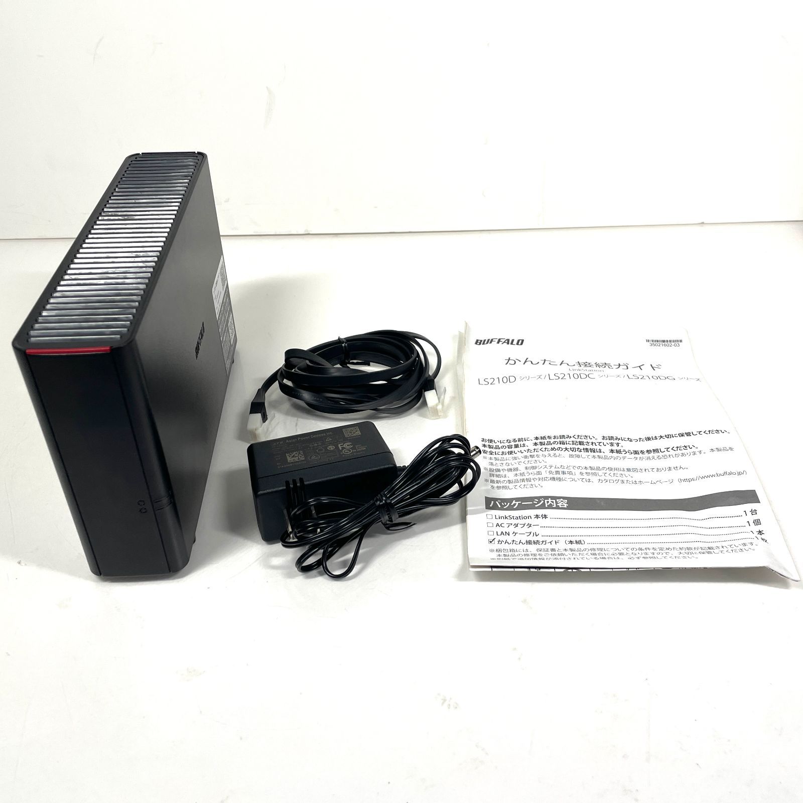 BUFFALO 外付けネットワークHDD 2TB LS210D0201GBUFFALO ネットワーク