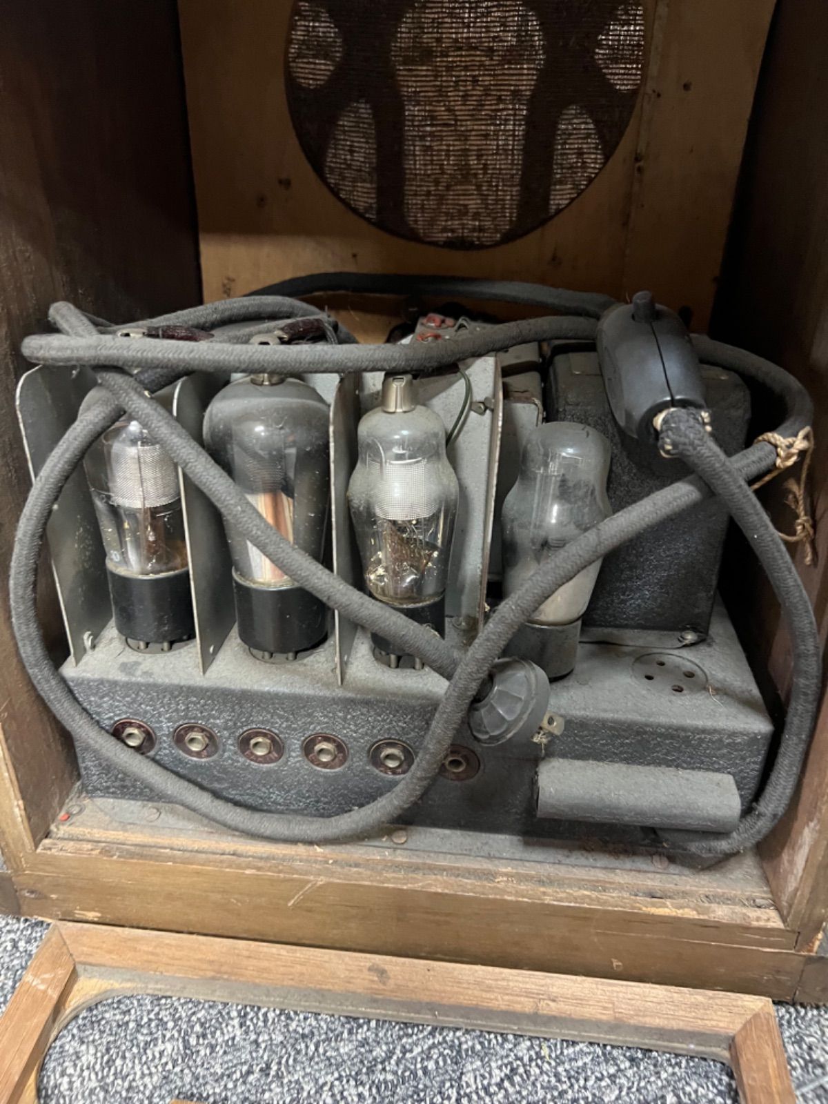 ⭐︎ 昭和 レトロ 真空管ラジオ 戦前 当時物 ジャンク - メルカリ