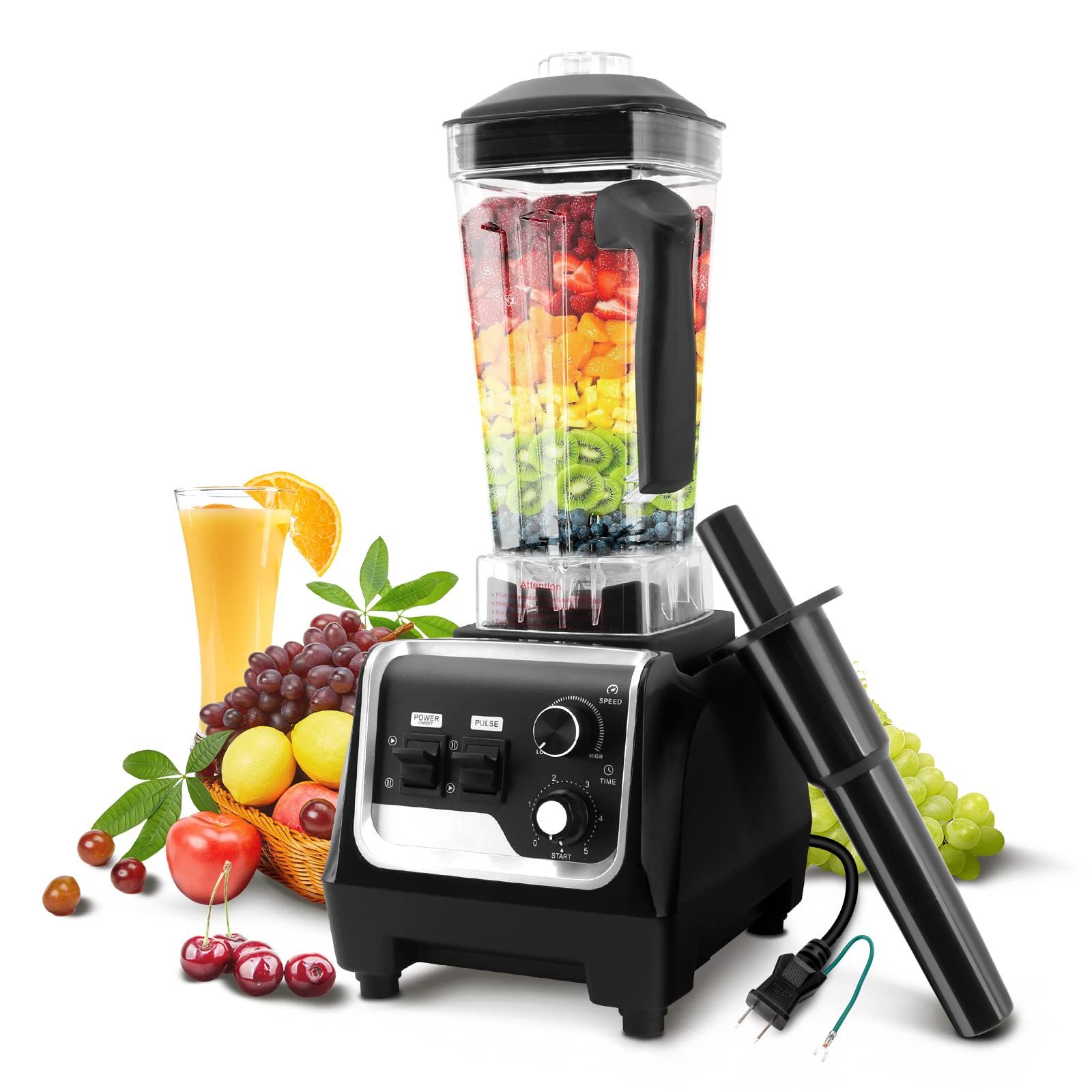 Huanyu 業務用ブレンダー 1800W 2L 大容量 36000rpm Amazon | Huanyu