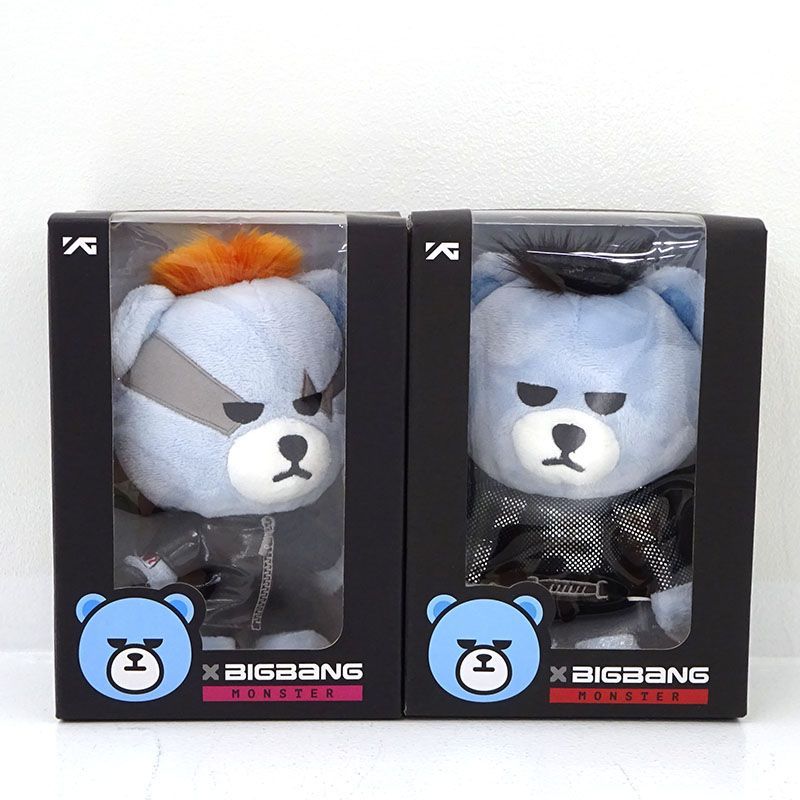 三重店】BIGBANG×KRUNK MONSTER VER. YGベア ぬいぐるみ 5種セット（G