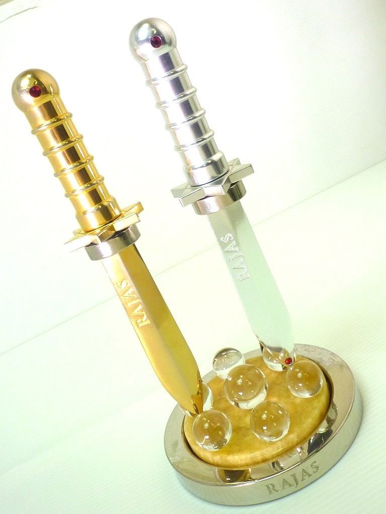 RAJAS ラジャス 剣＆水晶 大理石 専用ケース セット 新リンパ療法