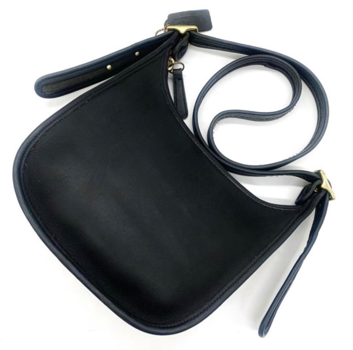 オールドコーチ 9950 レザー ショルダーバッグ マシューヒーリー ブラック 未使用級✨オールドコーチ マシューヒーリー ショルダーバッグ レザー