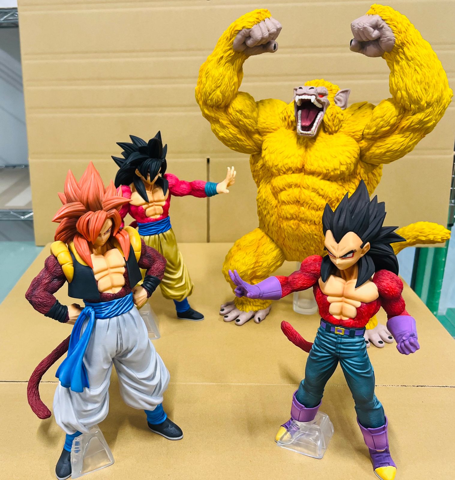 一番くじ ドラゴンボール 超サイヤ人4 A B C賞 孫悟空 ベジータ