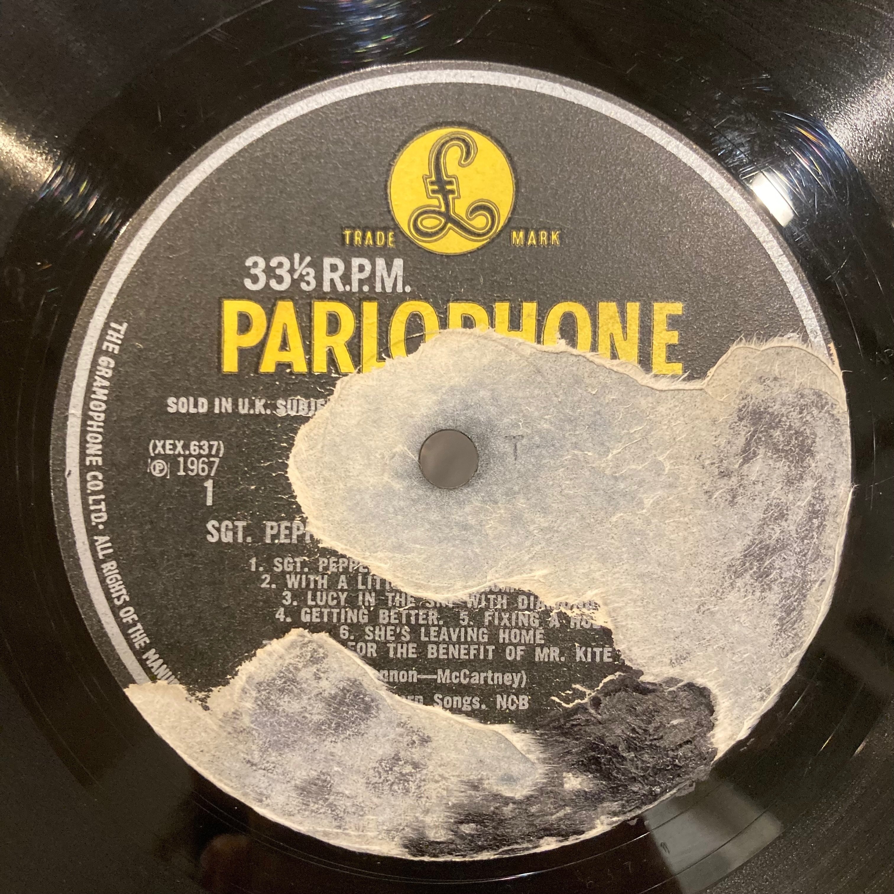 The Beatles『Sgt. Pepper's Lonely Hearts Club Band』のUKオリジナル