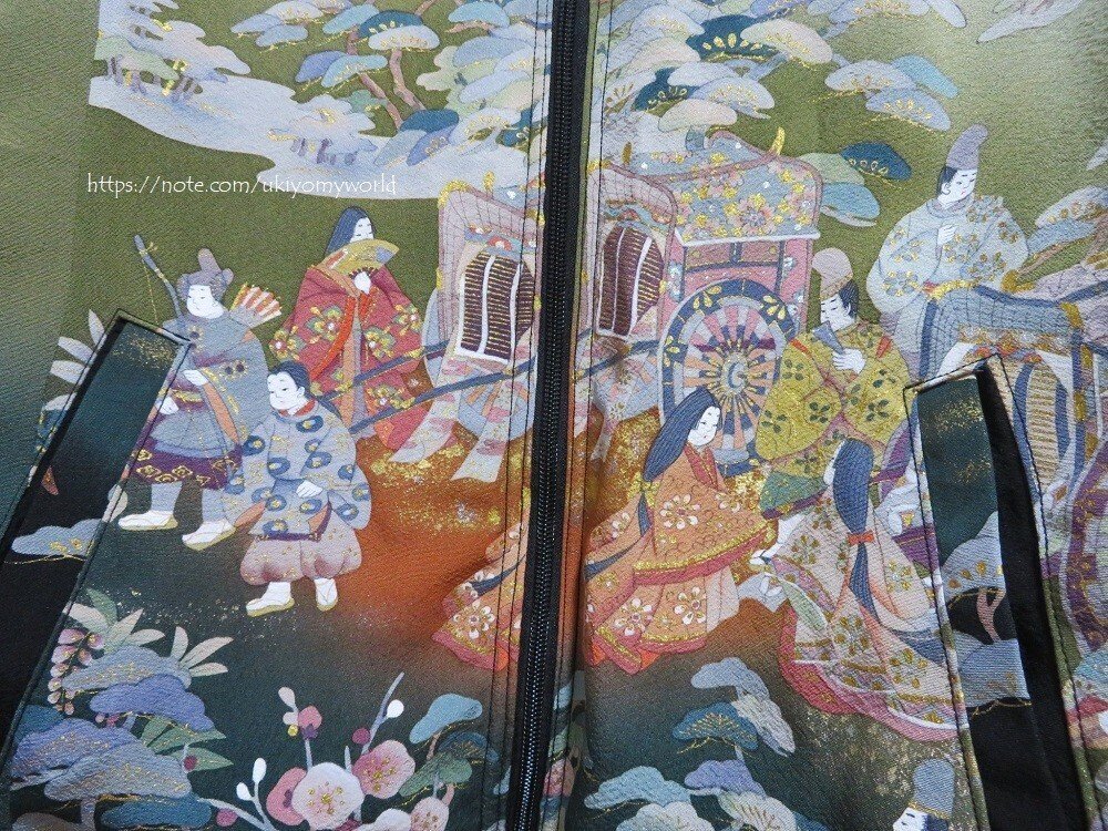 黒留袖で世界に一つのブルゾンを作った｜うきよ🍎