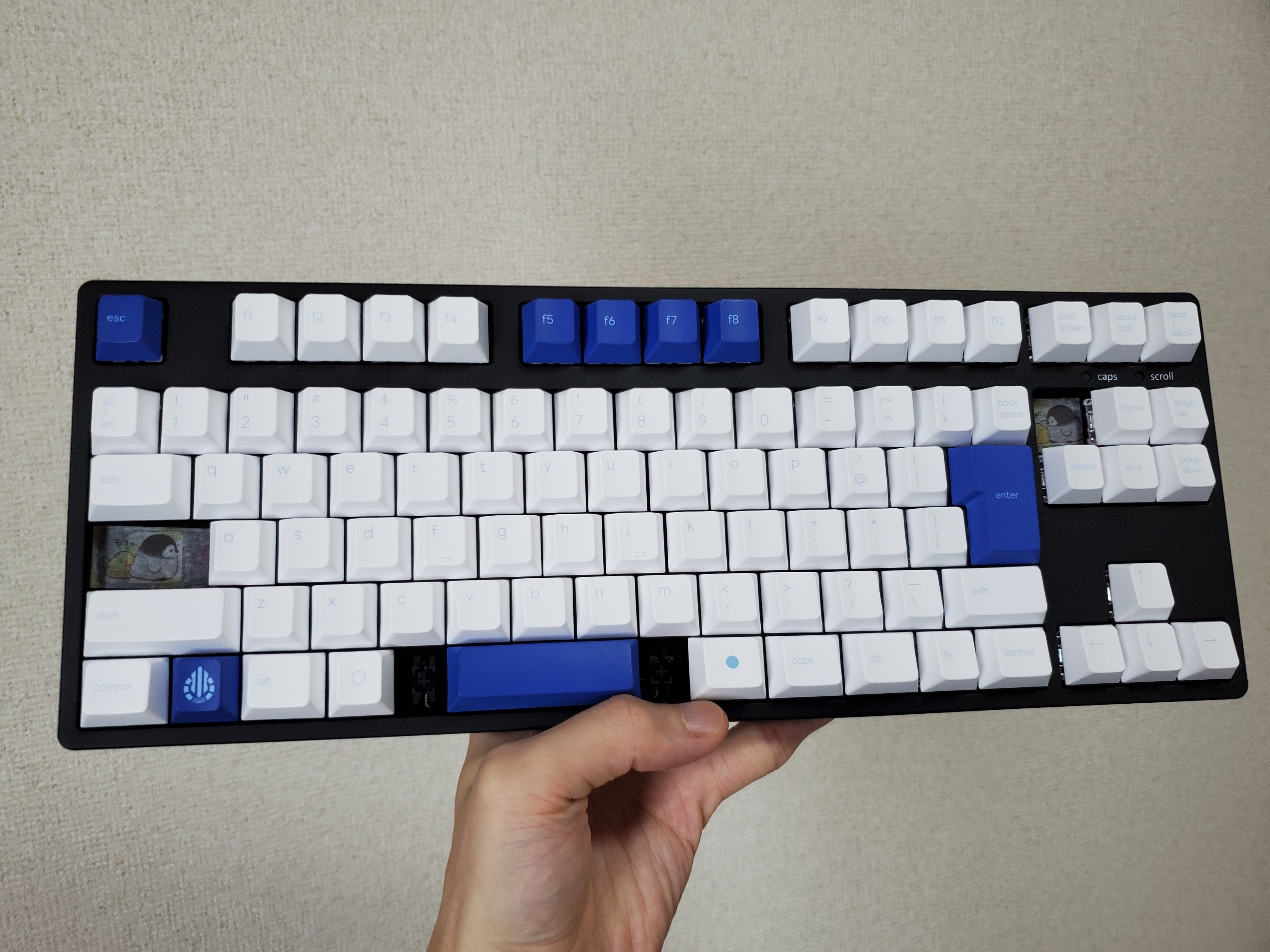 キーキャップ「Acid Caps “Premium”」Reflex Blue｜環