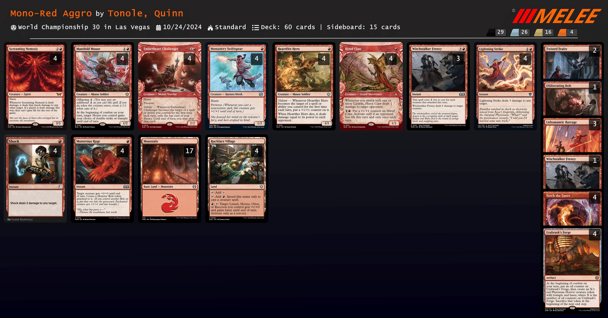 スタンダード】はじめての赤単｜茂里憲之/NoriyukiMori