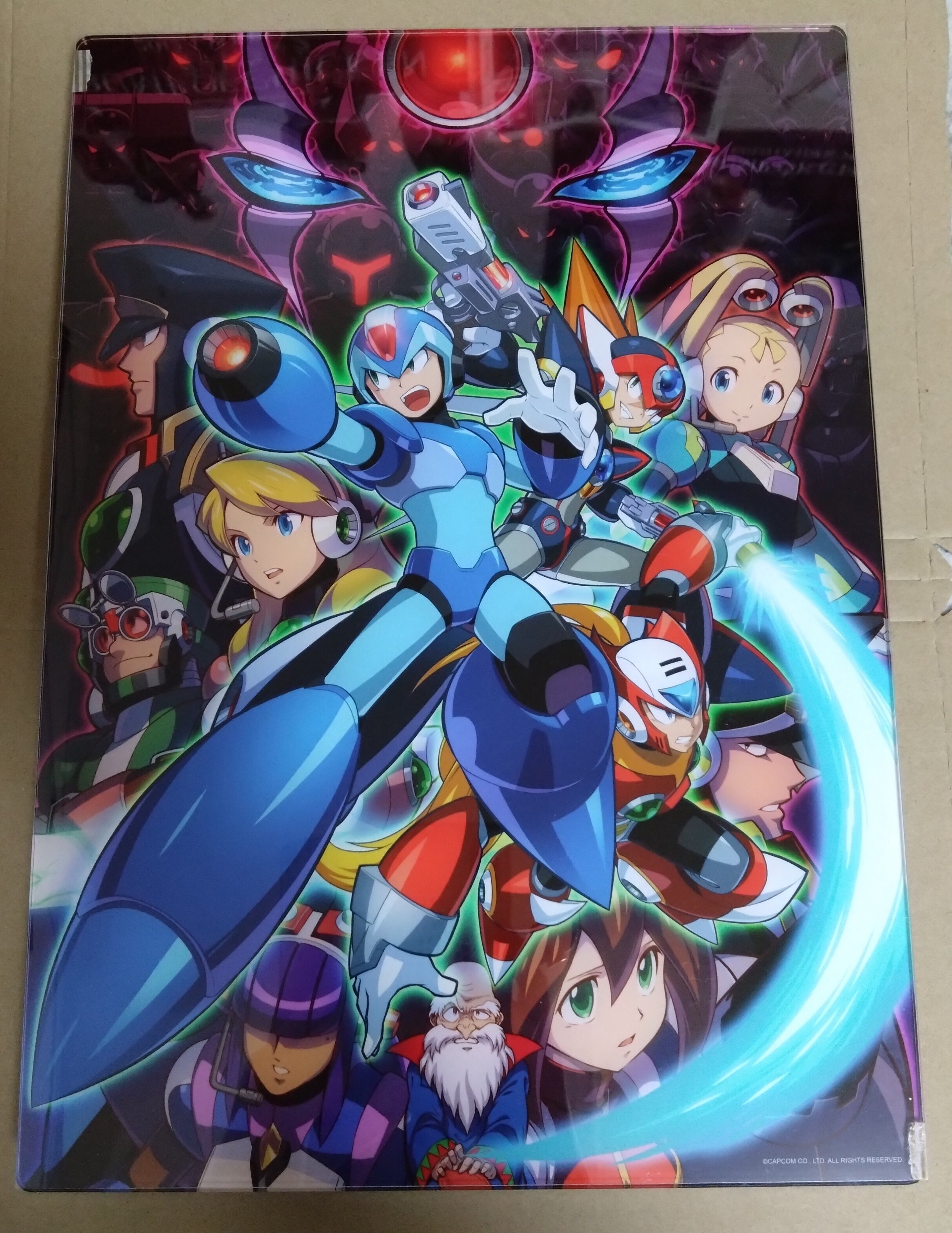 ロックマンXAC特典アクリルアートを手に入れた話｜えびまよ