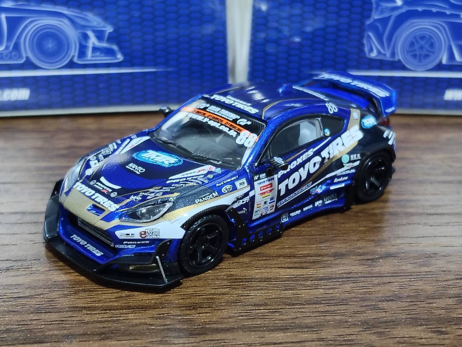 GULLIVER64 1/64 GR86 Team TOYOTIRES DRIFT D1GP 2025 #88｜岡田衛