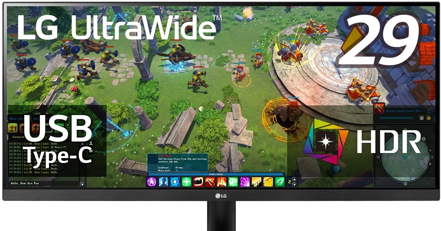 サイズ感が個性的で、ハマる人にはハマる。29インチウルトラワイド