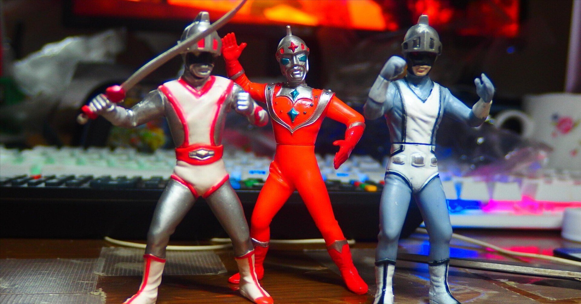 特撮]卓上玩具レビュー100〜105シルバー仮面・シルバー仮面