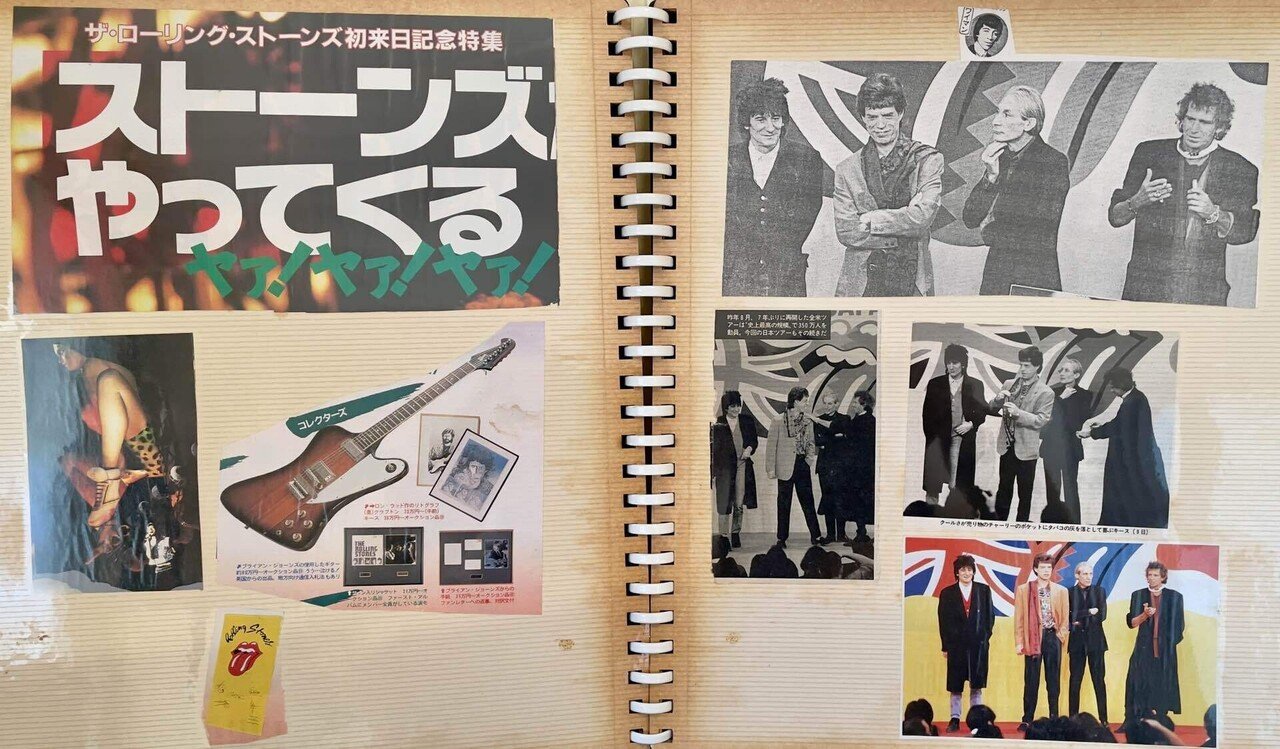 ローリング・ストーンズ初来日（1990）の思い出｜naoto_motonaga（福岡