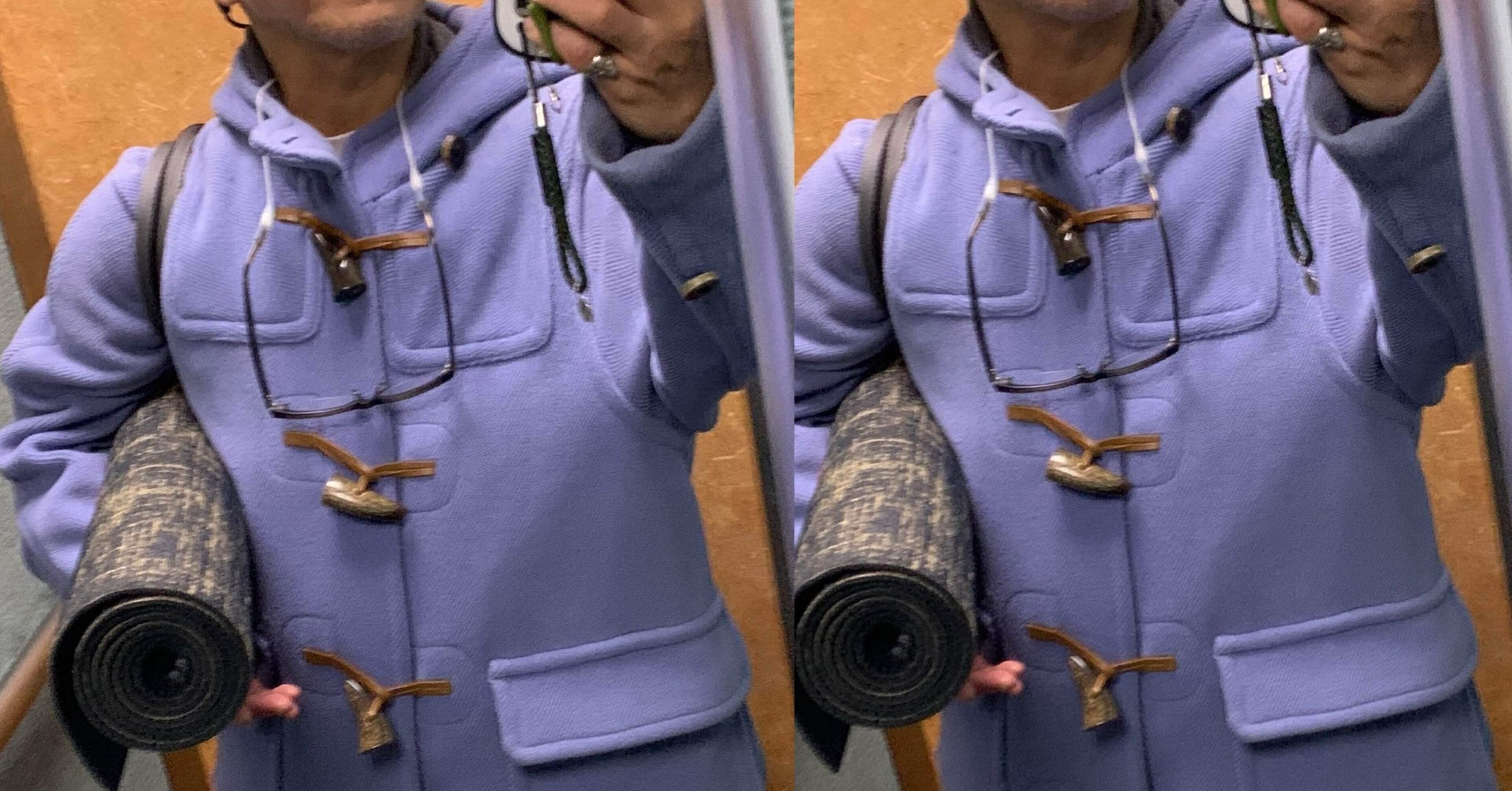 MOORBROOK社のヘリンボーン織生地のダッフルコート｜🅱️en's TOKYO