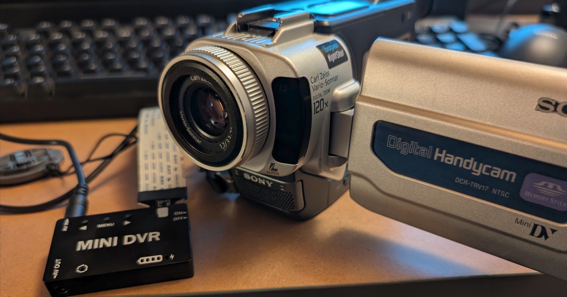 8mmビデオカメラ/miniDVをテープレス化｜papamfp