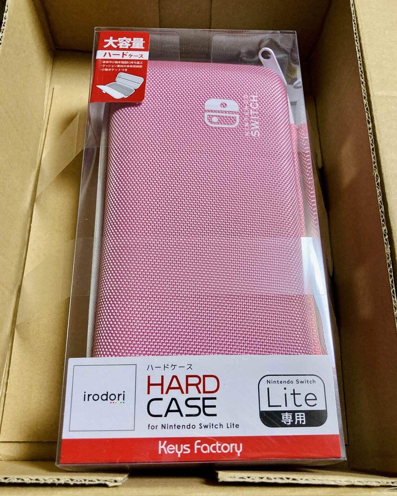 キーズファクトリー ハードケース for Nintendo Switch Lite』レビュー