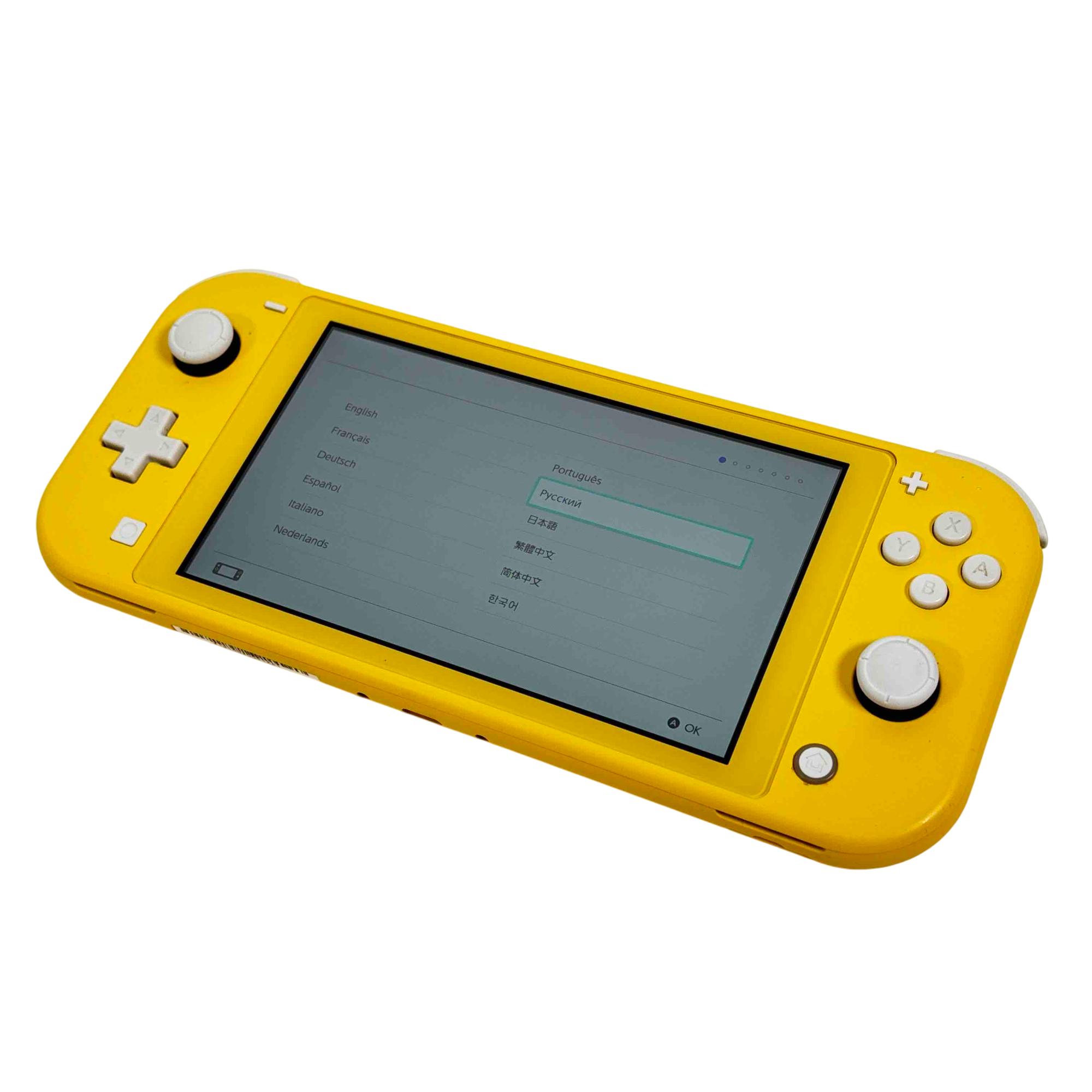 Nintendo Switch Lite HDH-001 Handheld Gaming Console - Yellow 0493H-0