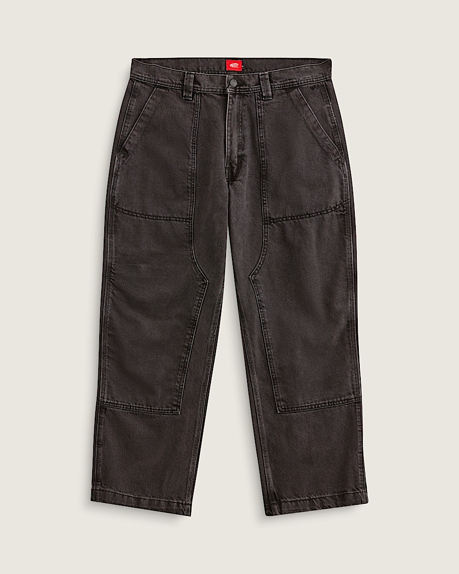 Skate Loose Utility Denim Pants in Pirate Black | Vans