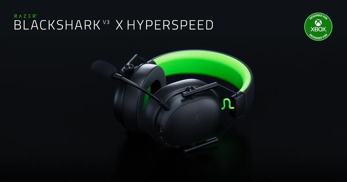 Razer BlackShark V3 X HyperSpeed for Xbox Wireless Headset | Razer