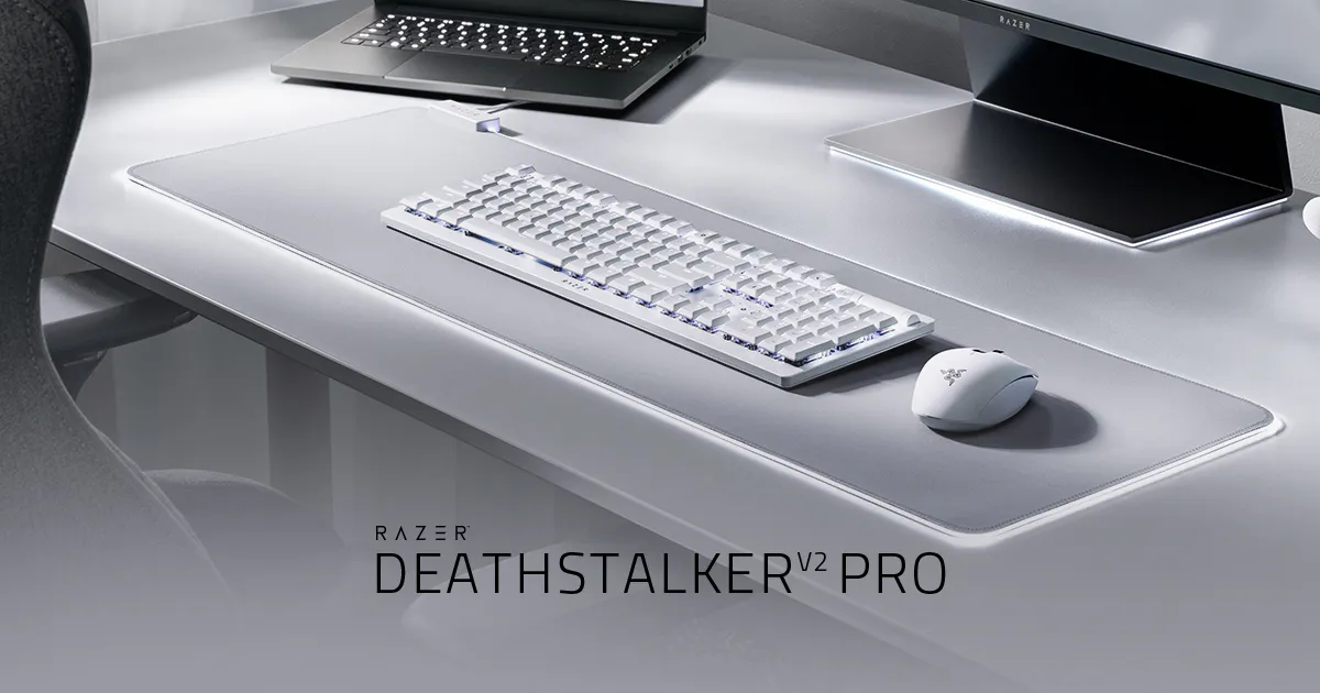 超スリムなワイヤレスキーボード - Razer DeathStalker V2 Pro | Razer