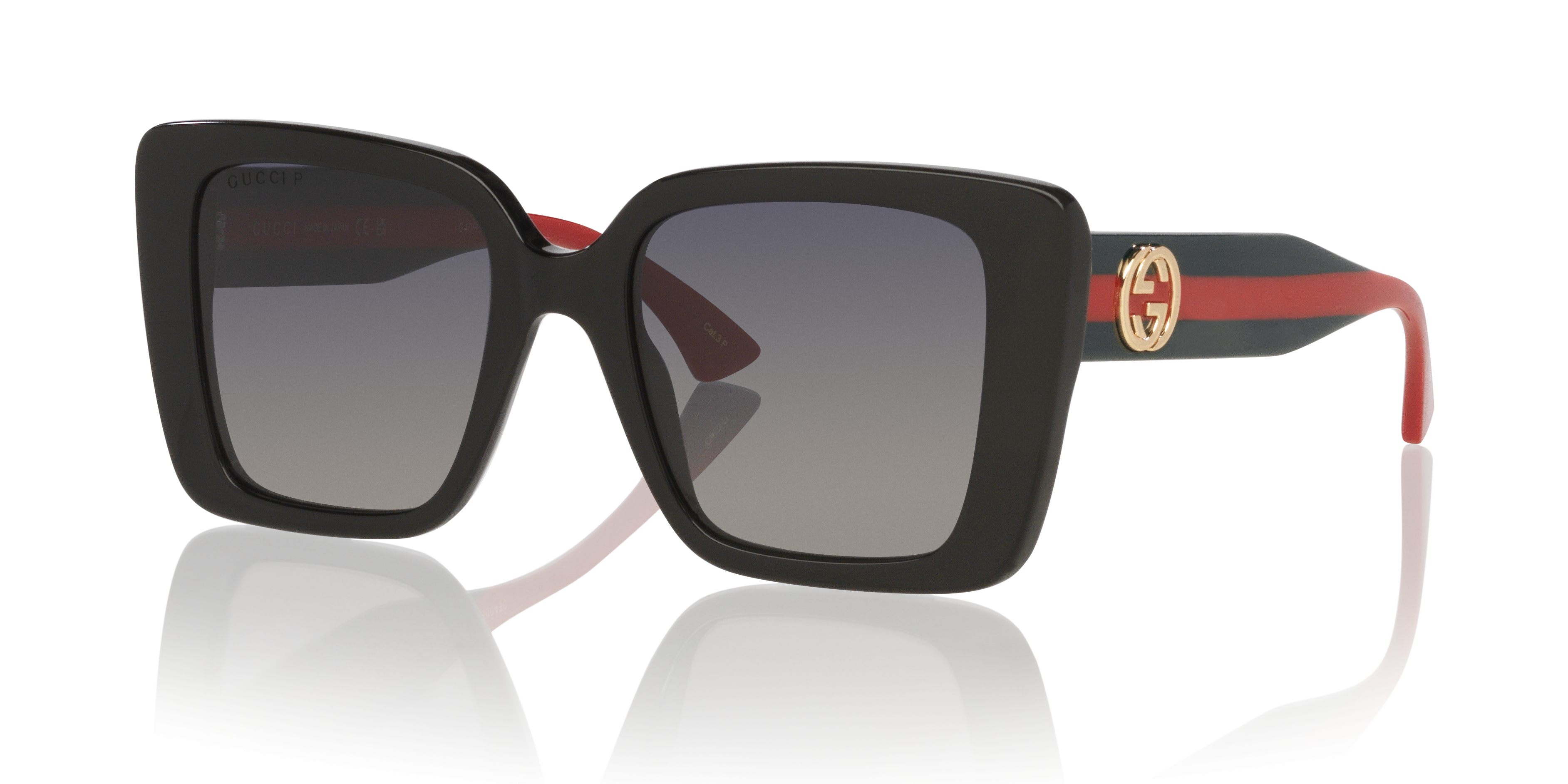 Gucci GG1861S M (53 - 20) with Grey lenses and Black frame