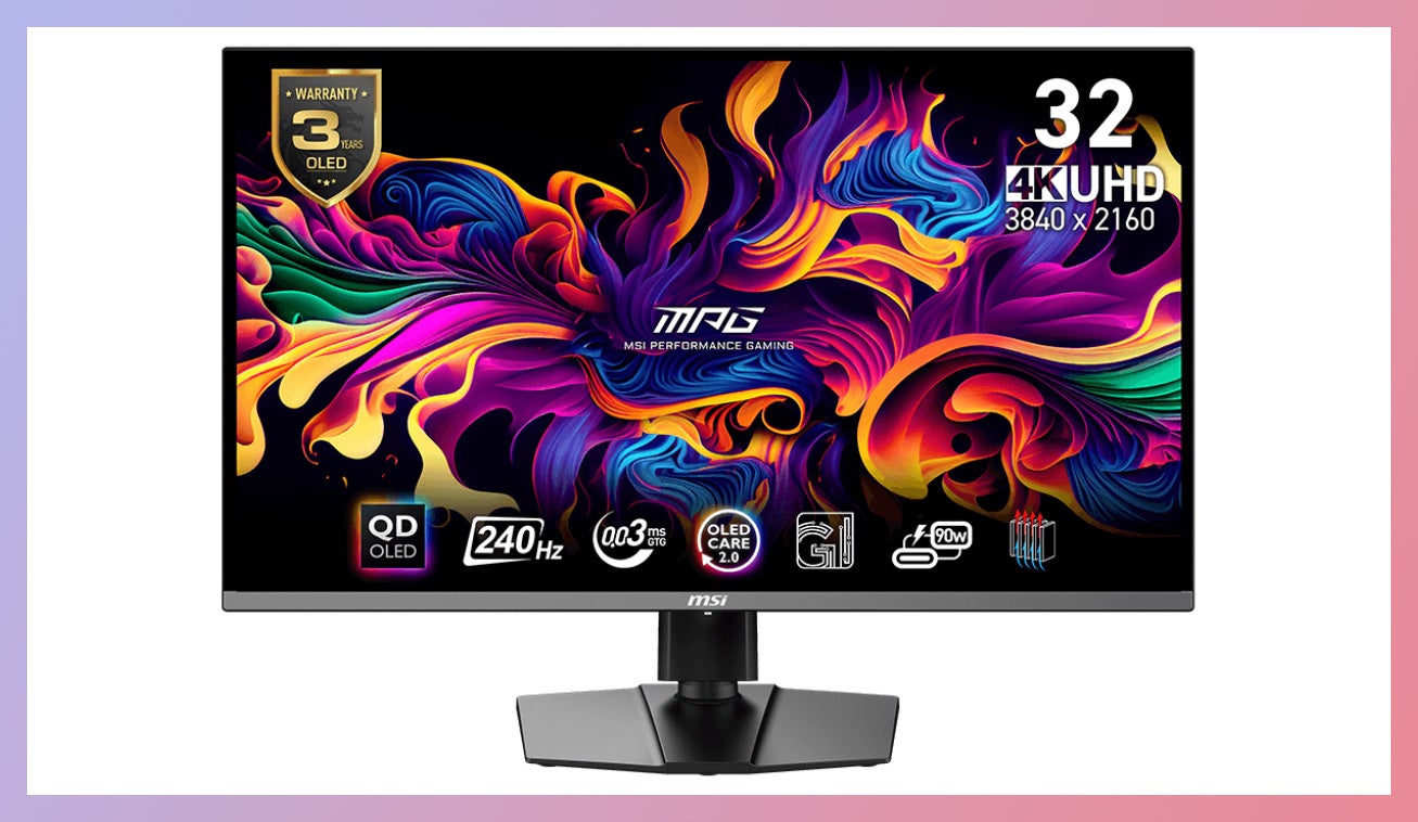 MSI MPG 321URX review: the best QD-OLED monitor for US buyers