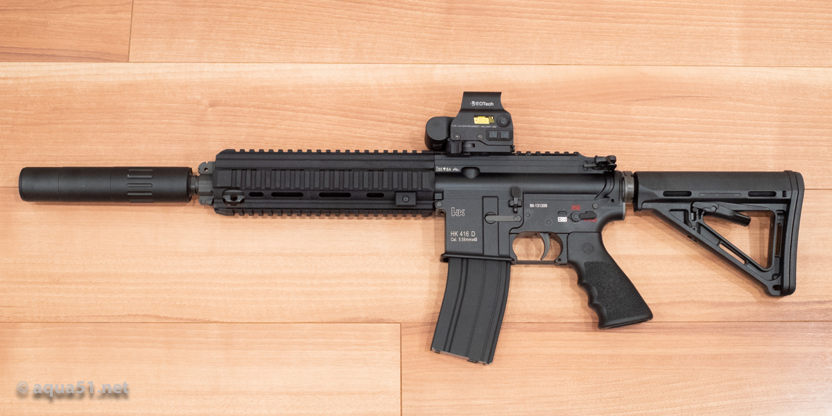Z-parts HK416 レイルハンドガード購入しました | aqua5150 gear review