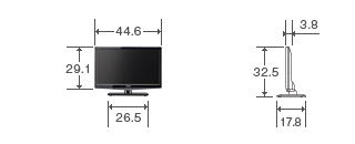 B5/デザイン・仕様｜テレビ｜REGZA：東芝