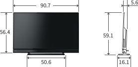 仕様表/40V型S21｜テレビ｜REGZA：東芝