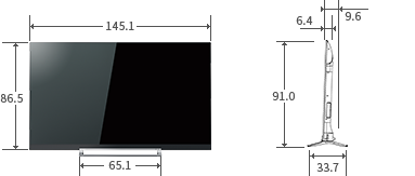 仕様表/65V型Z730X｜テレビ｜REGZA：東芝