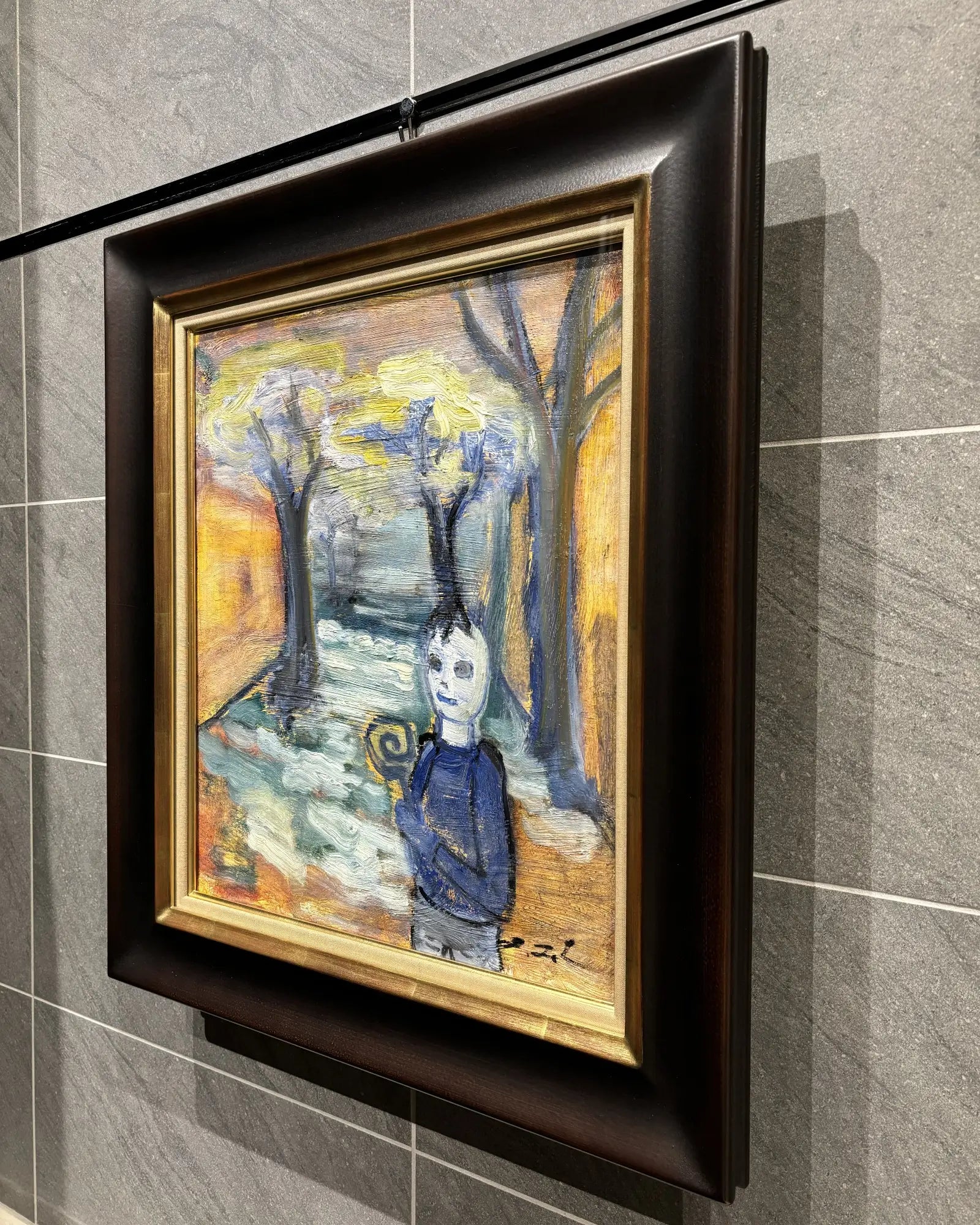 田中拓馬 (Takuma Tanaka)「Blue tree」ART GALLERY M