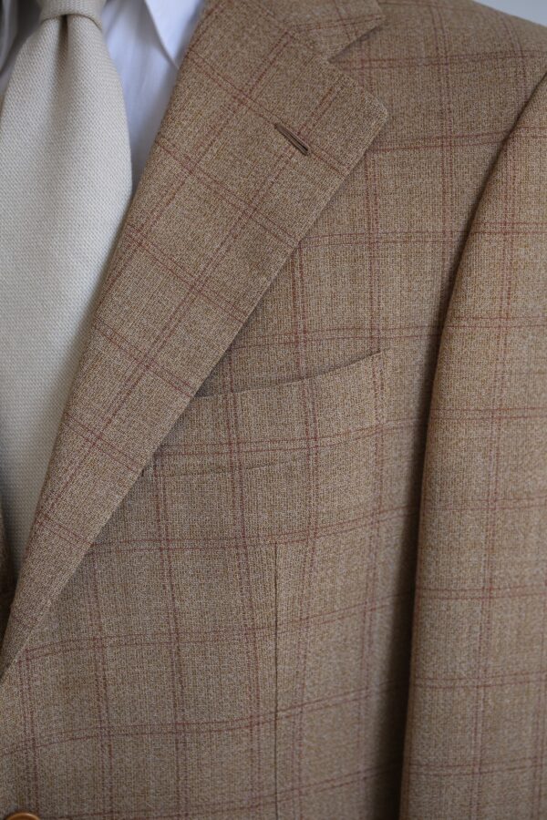 Sartoria Attolini アットリーニ】TieYourTie別注 春夏向けウール 格子