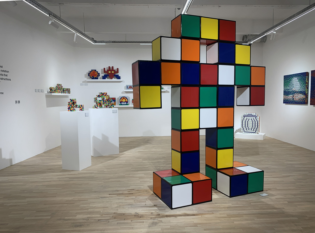 Opening: Invader 'Rubikcubist' @ MIMA « Arrested Motion