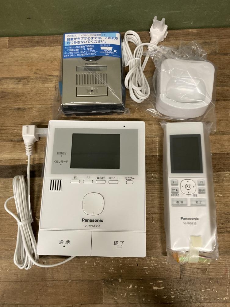 Panasonic ワイヤレスモニター付テレビドアホン VL-SWE210KLAの中古 未