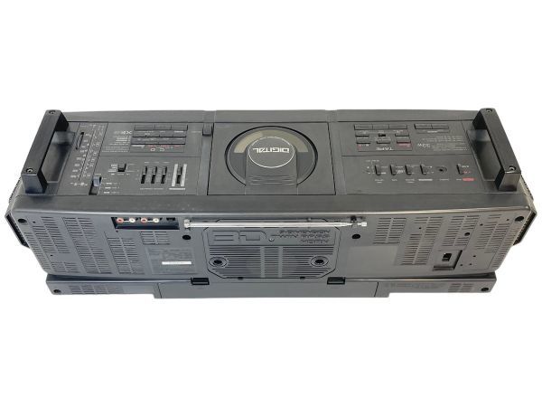 極上 SHARP QT-73CD-GY シャープ コンパクトディスク ステレオダブル