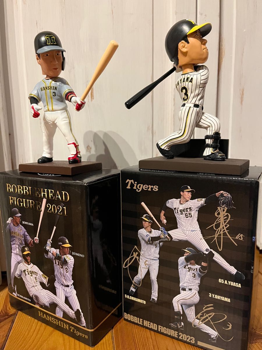 阪神タイガース 大山悠輔選手 2021年 2023年 ボブルヘッドセット