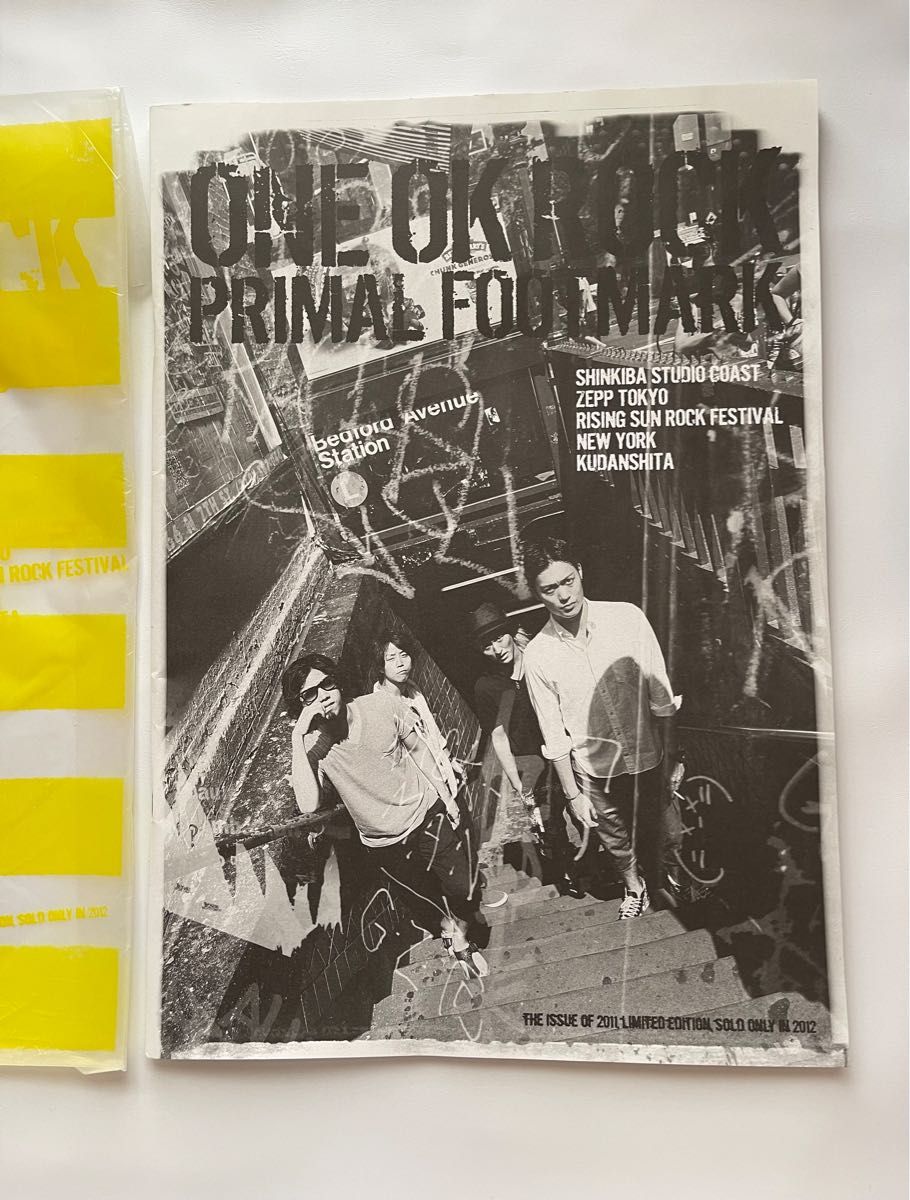 ONE OK ROCK PRIMAL FOOTMARK 2012 2013 #3〜7の7冊セット｜Yahoo