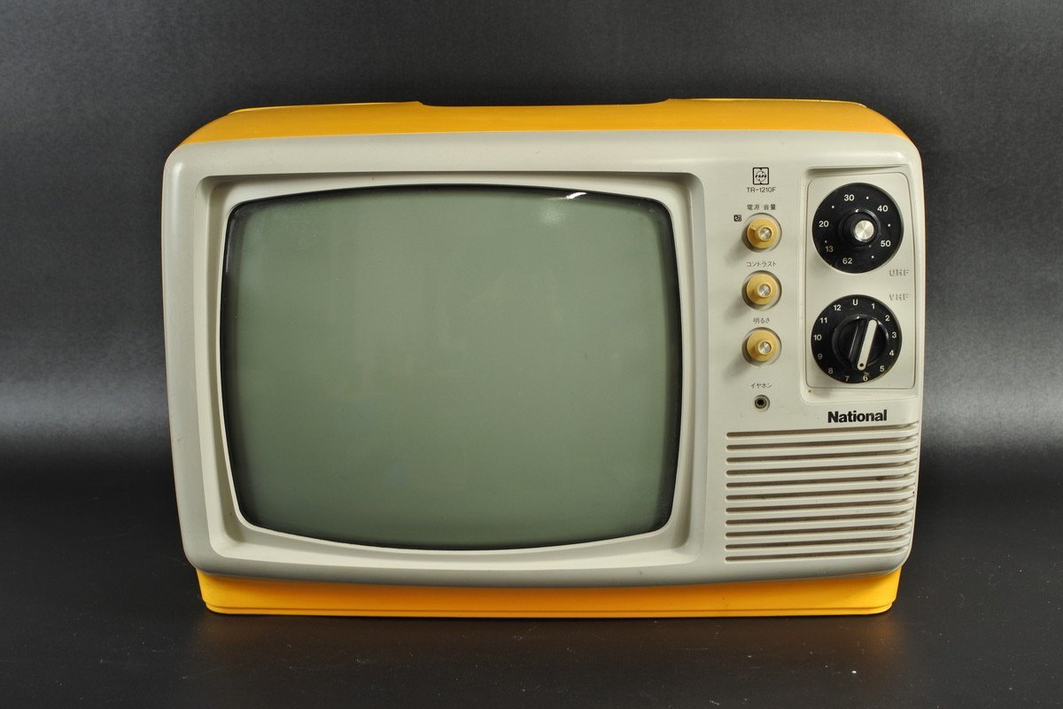 Yahoo!オークション - 1978年製 National TR-1210F ブラウン管テレビ