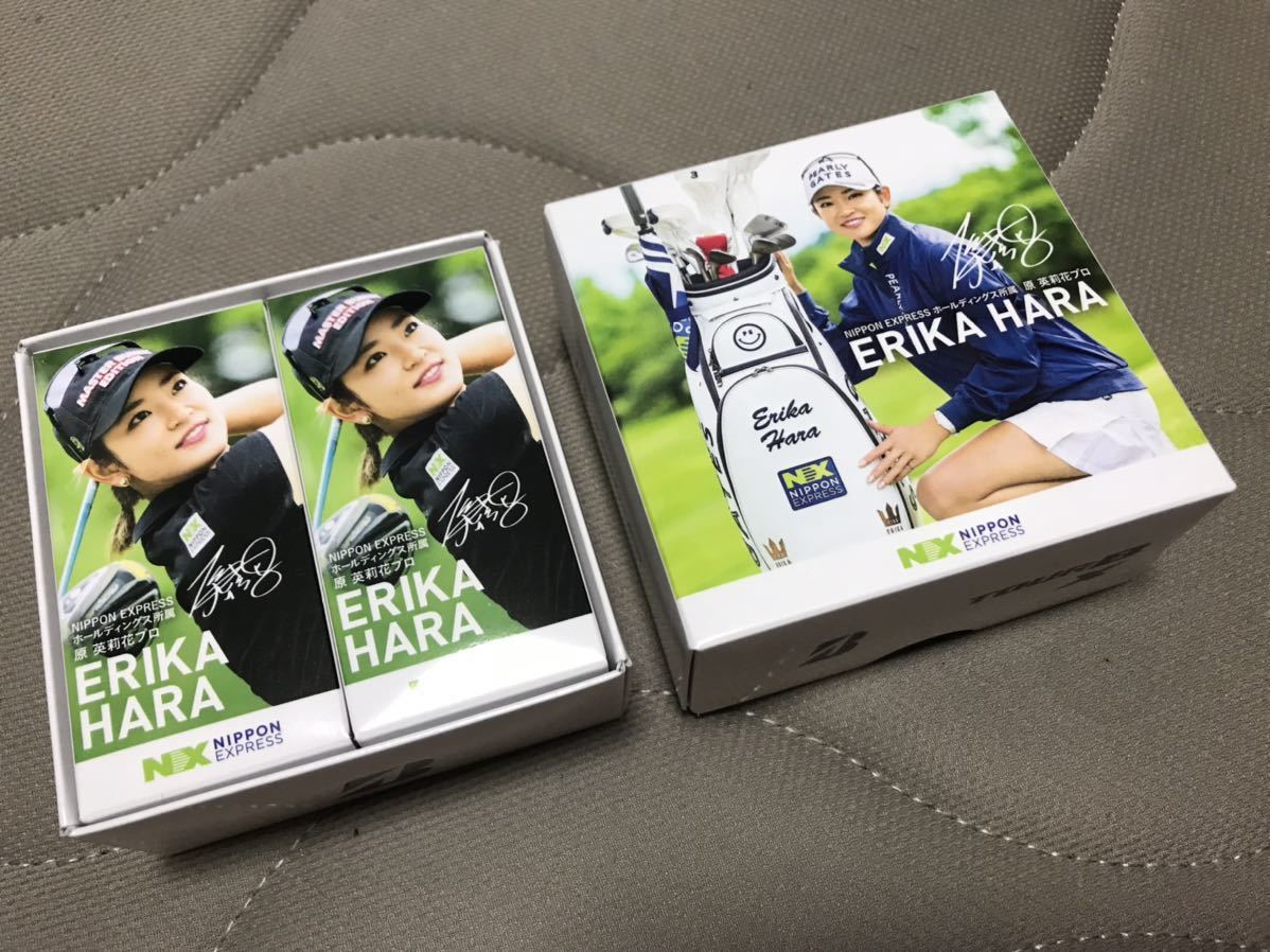 Yahoo!オークション - 原英莉花プロ サイン入り ゴルフボール 4個 企業