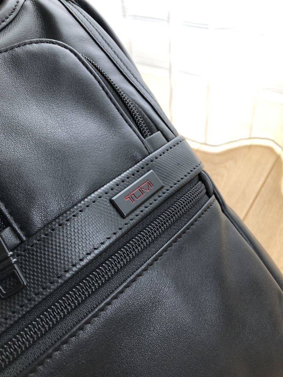 希少 極美品 TUMI エクスパンダブル・オーガナイザー・レザーブリーフ