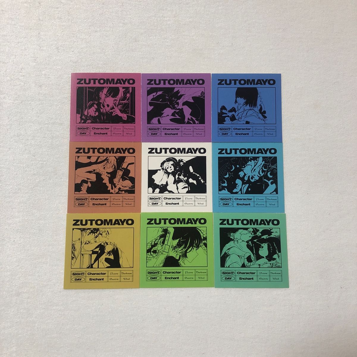 ZUTOMAYO CARD ずとまよカード ズトカ 第2弾 ステッカー 9種